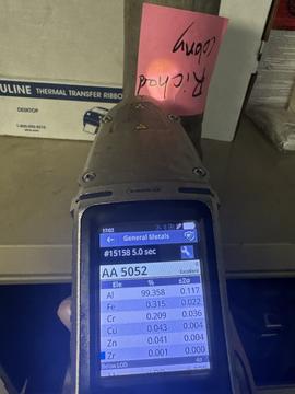 Metal Analysis Tool for Scrap Metal Recycling